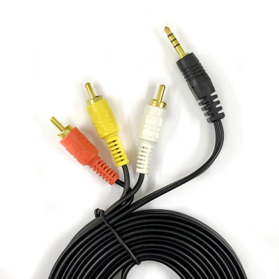 Кабель 3.5mm/3RCA (3м) good
