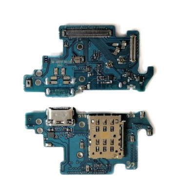 Нижня плата для Samsung A80/A805 (конектор зарядки, мікрофон) AAA