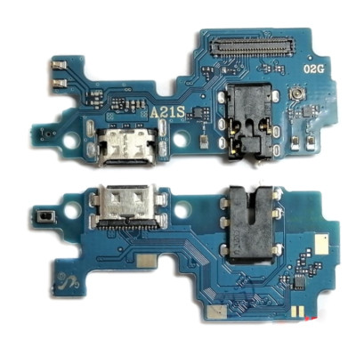 Нижня плата для Samsung A21s/A217 (конектор зарядки, мікрофон) AAA