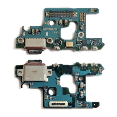 Нижня плата для Samsung Note 10 Plus/N975 (конектор зарядки, мікрофон) Original