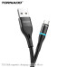 USB кабель Tornado TX5 Magnetic Micro (2,4A/1м)- чорний