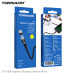 USB кабель Tornado TX5 Magnetic Micro (2,4A/1м)- чорний