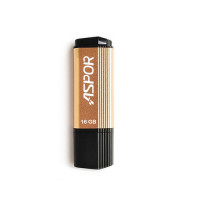 USB Flash Aspor AR121 16GB- золотий USB Flash Aspor AR121 16GB- золотий