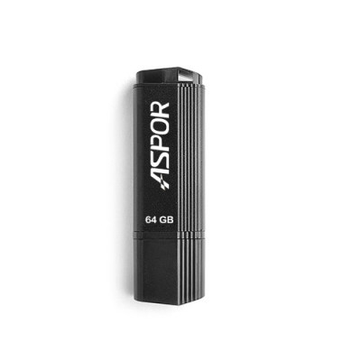 USB Flash Aspor AR121 64GB- чорний USB Flash Aspor AR121 64GB- чорний