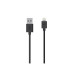 Мережевий зарядний пристрій (High quality) Belkin + USB кабель iPhone 5/6 (1A)- чорний Мережевий зарядний пристрій (High quality) Belkin + USB кабель iPhone 5/6 (1A)- чорний
