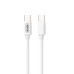 Мережевий зарядний пристрій Aspor A826 PD + QC Fast Charger 2в1 Type-C to Type-C- білий Мережевий зарядний пристрій Aspor A826 PD + QC Fast Charger 2в1 Type-C to Type-C- білий