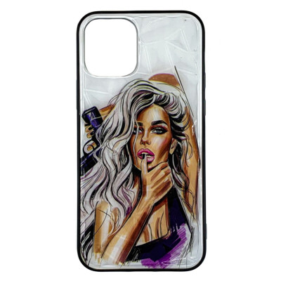 Накладка Prisma Ladies для iPhone 12- Purple Накладка Prisma Ladies для iPhone 12- Purple