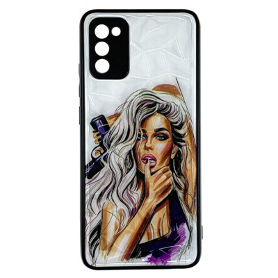 Накладка Prisma Ladies для Samsung A02s/A025- Purple