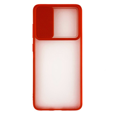 Накладка Camshield mate TPU зі шторкою на камеру для Samsung S20- червоний