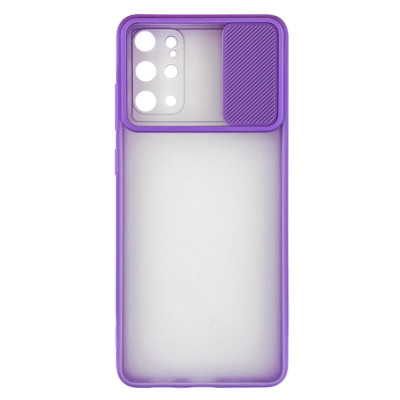 Накладка Camshield mate TPU зі шторкою на камеру для Samsung S20 Plus- бузковий Накладка Camshield mate TPU зі шторкою на камеру для Samsung S20 Plus- бузковий