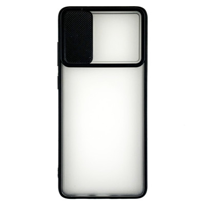 Накладка Camshield mate TPU зі шторкою на камеру для Samsung S20 Plus- чорний