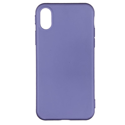 Накладка Aspor Silicon Case для iPhone X/XS- фіолетовий
