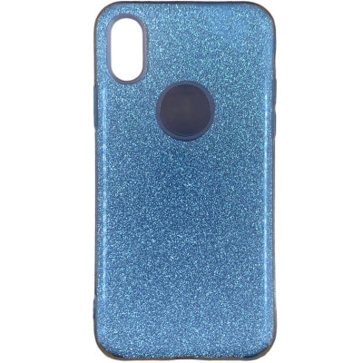 Накладка Shine для iPhone X/XS- блакитний Накладка Shine для iPhone X/XS- блакитний