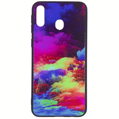 Накладка TPU + Glass для Samsung M20/M205- арт мікс Накладка TPU + Glass для Samsung M20/M205- арт мікс