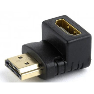 Перехідник HDMI F/HDMI M (кутовий) Перехідник HDMI F/HDMI M (кутовий)