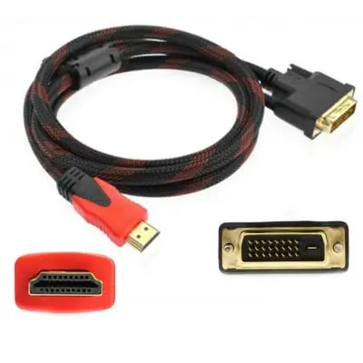 Кабель HDMI/DVI (3м) Кабель HDMI/DVI (3м)