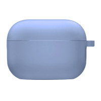 Чохол силіконовий для AirPods 3 з мікрофіброю- ліловий Чохол силіконовий для AirPods 3 з мікрофіброю- ліловий