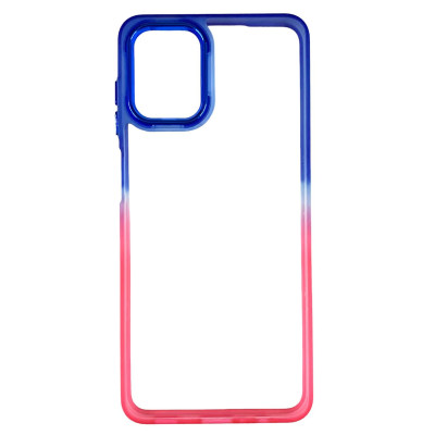 Накладка TPU+PC Fresh sip series для Samsung A53 5G- рожево-синій Накладка TPU+PC Fresh sip series для Samsung A53 5G- рожево-синій