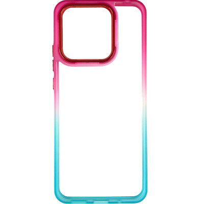 Накладка TPU+PC Fresh sip series для Xiaomi Redmi 10C- бірюзово-рожевий Накладка TPU+PC Fresh sip series для Xiaomi Redmi 10C- бірюзово-рожевий