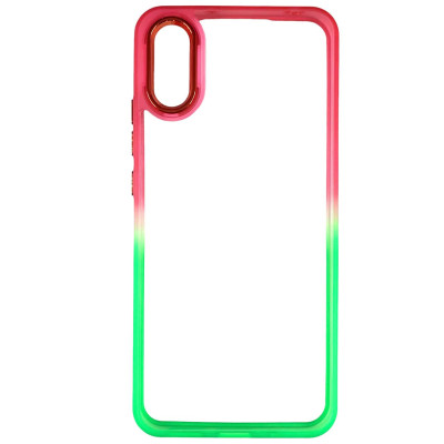 Накладка TPU+PC Fresh sip series для Xiaomi Redmi 9A- салатово-рожевий Накладка TPU+PC Fresh sip series для Xiaomi Redmi 9A- салатово-рожевий