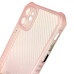Накладка TPU Ease Carbon color series для iPhone 11- рожевий прозорий