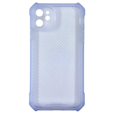 Накладка TPU Ease Carbon color series для iPhone 11- синій прозорий Накладка TPU Ease Carbon color series для iPhone 11- синій прозорий