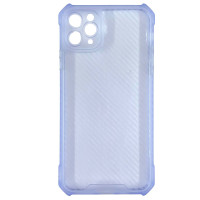 Накладка TPU Ease Carbon color series для iPhone 11 Pro- синій прозорий Накладка TPU Ease Carbon color series для iPhone 11 Pro- синій прозорий