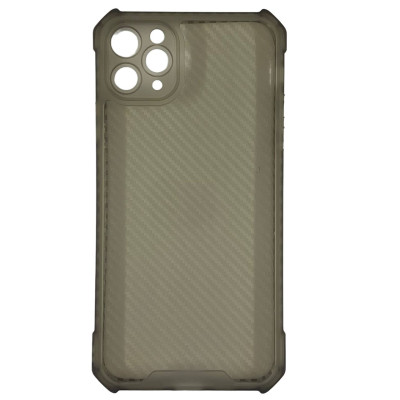 Накладка TPU Ease Carbon color series для iPhone 11 Pro Max- чорний прозорий Накладка TPU Ease Carbon color series для iPhone 11 Pro Max- чорний прозорий