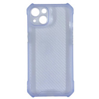 Накладка TPU Ease Carbon color series для iPhone 13- синій прозорий Накладка TPU Ease Carbon color series для iPhone 13- синій прозорий