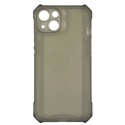 Накладка TPU Ease Carbon color series для iPhone 13- чорний прозорий Накладка TPU Ease Carbon color series для iPhone 13- чорний прозорий