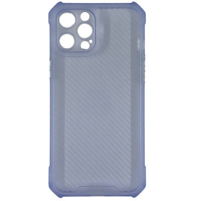 Накладка TPU Ease Carbon color series для iPhone 13 Pro- синій прозорий Накладка TPU Ease Carbon color series для iPhone 13 Pro- синій прозорий
