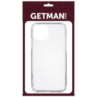 Накладка TPU GETMAN Clear для iPhone 14- прозорий Накладка TPU GETMAN Clear для iPhone 14- прозорий