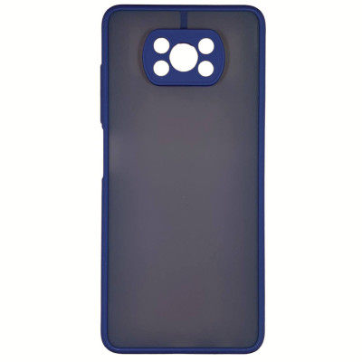Накладка Totu Series Separate Camera для Xiaomi Poco X3 / Poco X3 Pro- синій Накладка Totu Series Separate Camera для Xiaomi Poco X3 / Poco X3 Pro- синій