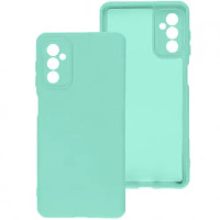 Накладка (з мікрофіброю) Soft Silk для Samsung M52- бірюзовий