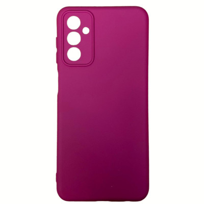 Накладка (з мікрофіброю) Silicone Cover Lakshmi Full Camera для Samsung M23 5G / M13 4G- марсала