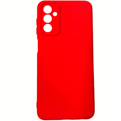 Накладка (з мікрофіброю) Silicone Cover Lakshmi Full Camera для Samsung M23 5G / M13 4G- червоний