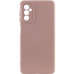 Накладка (з мікрофіброю) Silicone Cover Lakshmi Full Camera для Samsung M23 5G / M13 4G- рожевий пісок
