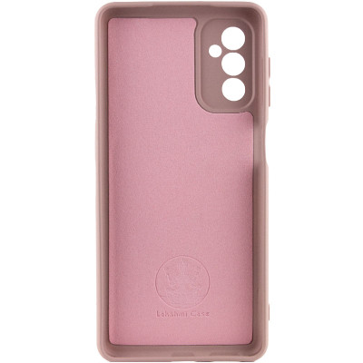 Накладка (з мікрофіброю) Silicone Cover Lakshmi Full Camera для Samsung M23 5G / M13 4G- рожевий пісок