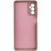 Накладка (з мікрофіброю) Silicone Cover Lakshmi Full Camera для Samsung M23 5G / M13 4G- рожевий пісок