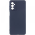 Накладка (з мікрофіброю) Silicone Cover Lakshmi Full Camera для Samsung M23 5G / M13 4G- темно-синій