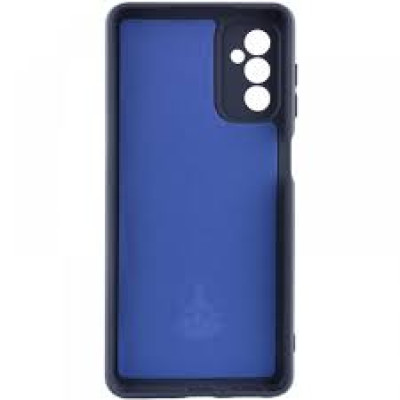 Накладка (з мікрофіброю) Silicone Cover Lakshmi Full Camera для Samsung M23 5G / M13 4G- темно-синій