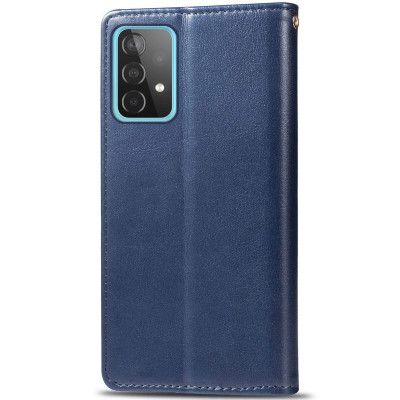 Чохол-книжка GETMAN Gallant шкіряний для Samsung A73 5G- синій