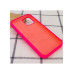 Накладка (з мікрофіброю) Silk Full Protective для iPhone 11- яскраво-рожевий
