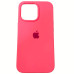 Накладка (з мікрофіброю) Silk Full Protective для iPhone 13 Pro (6.1`)- кавун червоний