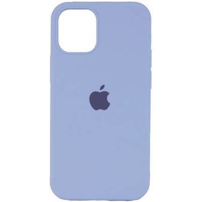 Накладка (з мікрофіброю) Silk Full Protective для iPhone 13 Pro (6.1`)- блакитне небо