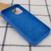 Накладка (з мікрофіброю) Silk Full Protective для iPhone 13 Pro Max (6.7`)- королівський синій