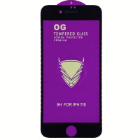 Скло захисне Tempered Glass OG Premium для iPhone 7 / 8 / SE 2020- чорний Скло захисне Tempered Glass OG Premium для iPhone 7 / 8 / SE 2020- чорний