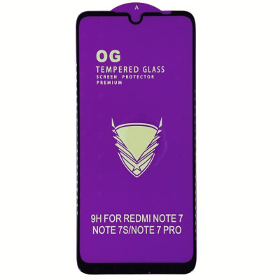 Скло захисне Tempered Glass OG Premium для Xiaomi Redmi Note 7- чорний Скло захисне Tempered Glass OG Premium для Xiaomi Redmi Note 7- чорний