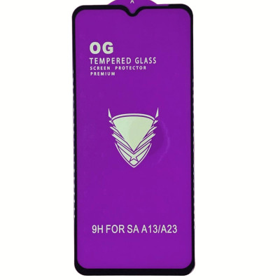 Скло захисне Tempered Glass OG Premium для Samsung A13 (4G/5G) / A23 4G / A04 / A04S / A04e- чорний Скло захисне Tempered Glass OG Premium для Samsung A13 (4G/5G) / A23 4G / A04 / A04S / A04e- чорний