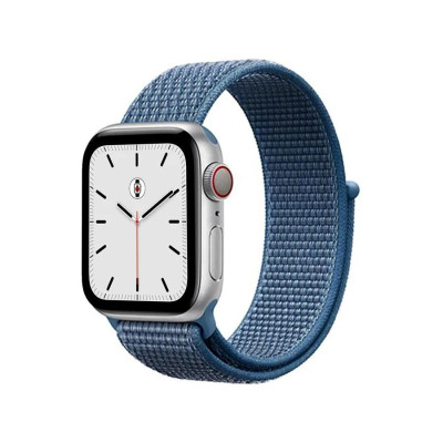 Ремінець Nylon для Apple Watch 38/40/41/42mm(ser.10)- блакитний океан Ремінець Nylon для Apple Watch 38/40/41/42mm(ser.10)- блакитний океан